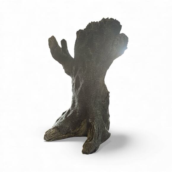 Resin Hollow Tree Trunk Log Aquarium Decorations Ornament Fish House Medium - Picture 4 of 6